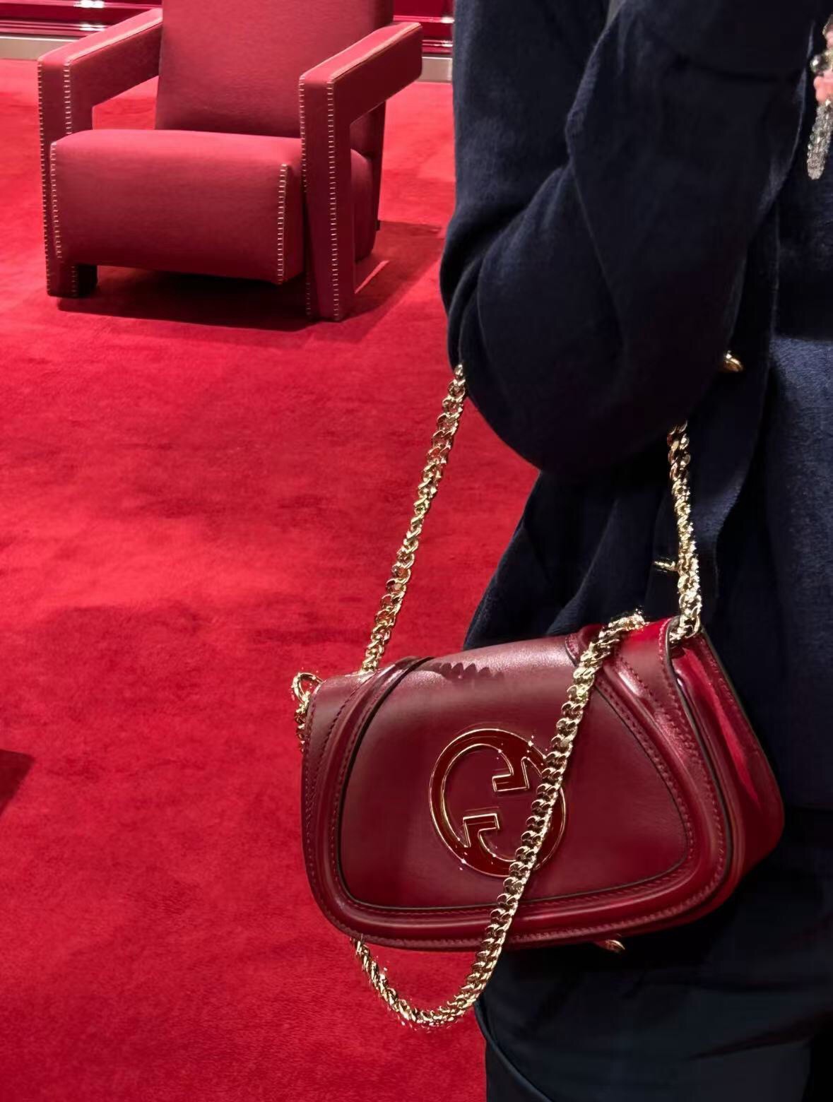 GUCCI 구찌 815715 버건디