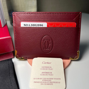 Cartier 까르띠에 카드지갑 L3002095 레드