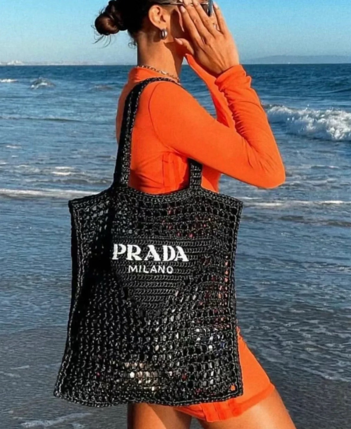 PRADA 프라다 1BG393 블랙