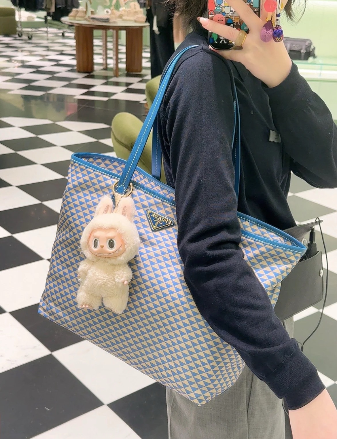 PRADA 프라다 1BG552 블루