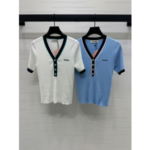 MIUMIU 미우미우 여성반팔 4100301